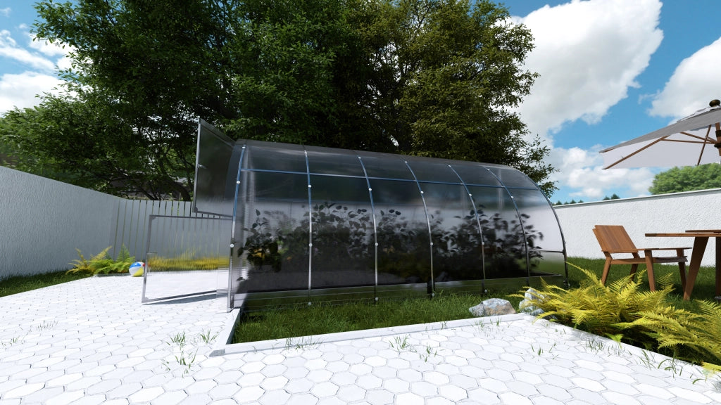 Serra da giardino KLASIKA EASY 3 x 4 m (12 m²), 6 mm con rivestimento in policarbonato