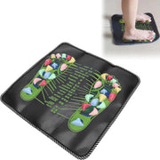 Piedi Massage Mat con Pietra di Gomma - Riduzione del Dolore al Piede e alla Gamba - Pad di Massaggio per Riflessologia e Punti di Acupressione.