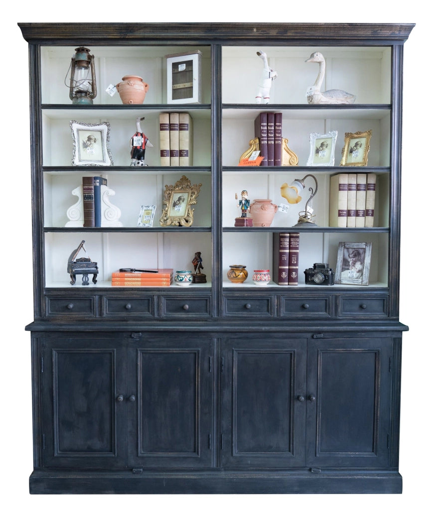 Biscottini Libreria in legno massello di teak