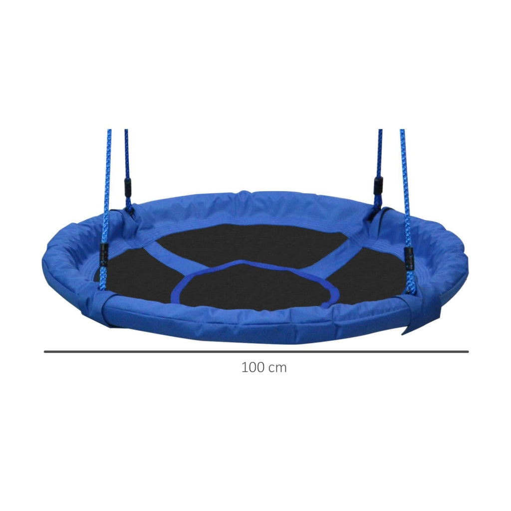 EasyComfort Altalena da Giardino per Bambini tra 3 e 8 anni, Altalena per Bambini da Interno ed Esterno 100x180 cm, Carico Massimo 100kg