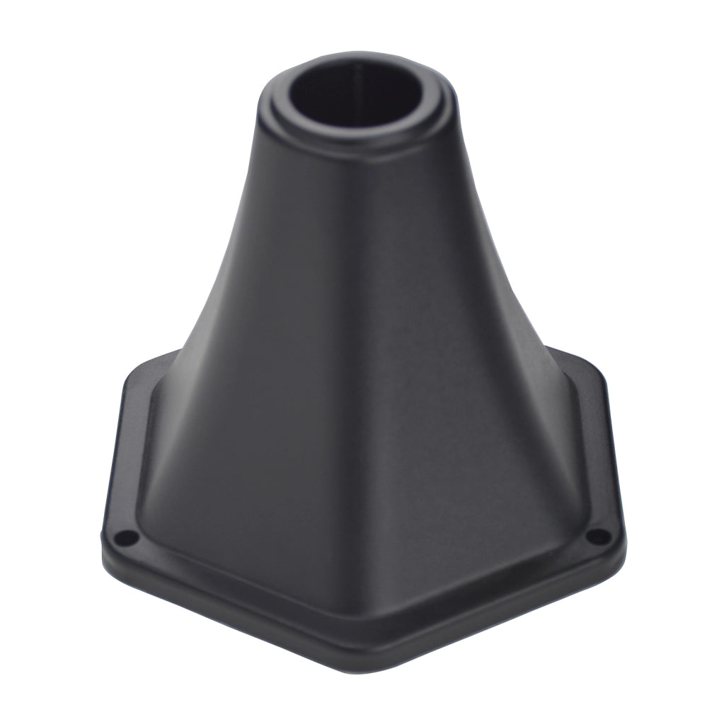 Lanterna solare da giardino LED nera in acciaio inox, 29 lm