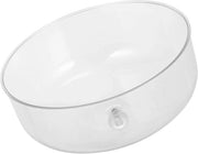 Tappo trasparente per protezione alimentare 23 x 12 cm - Ideale per piatti, formaggi, torte e altro - Copertura per cucina o festa con coperchio antibatteri.