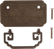 Maniglia di carico per maniglia antica in ottone - Pomo di cassetto - Maniglia di mobili - Retro - Comodino - Installazione semplice