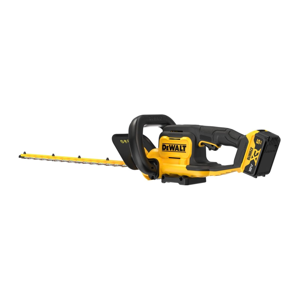 Tagliasiepi DeWalt DCMHT564P1 18V XR lama 55 cm passo 25 mm con batteria 5Ah