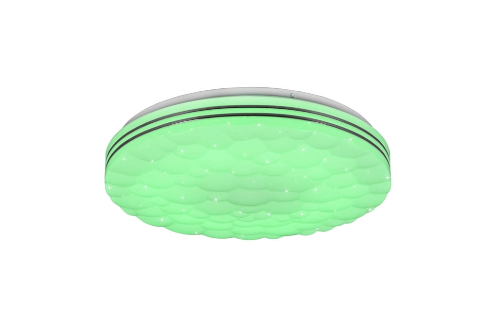 Plafoniera LED RL TIGER 38 cm bianca RGB CCT 22W IP20