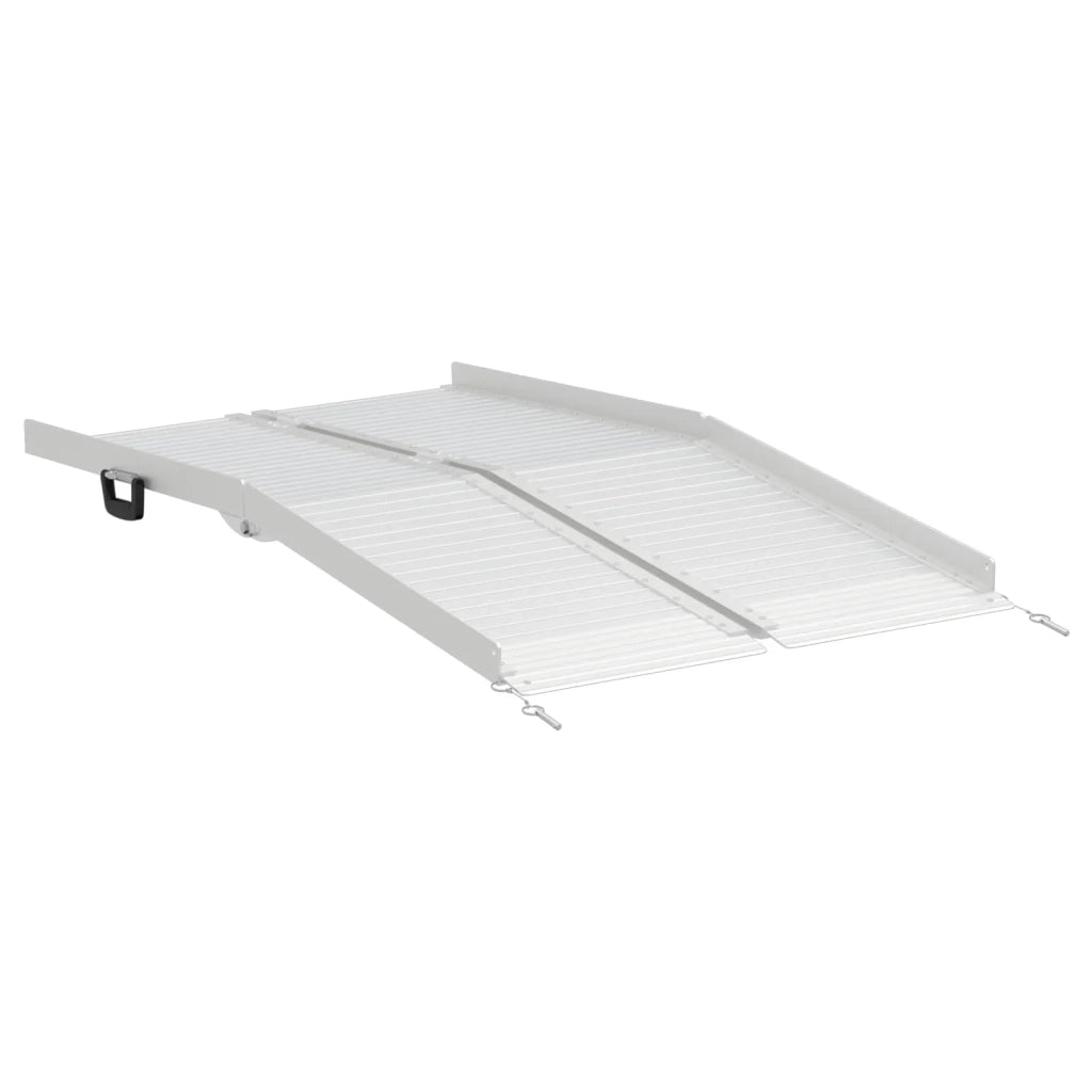 Rampa per sedia a rotelle 270 kg Argento 92 x 73 x 5 cm