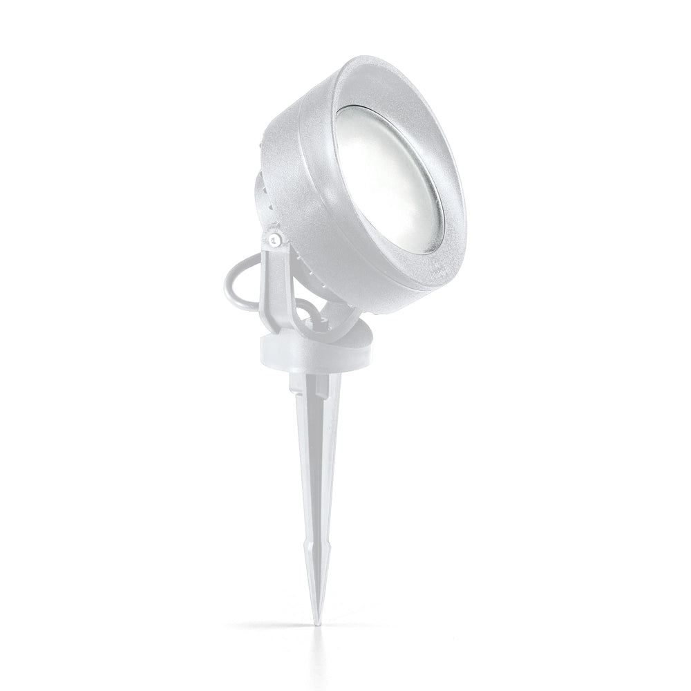 Piantana Modernoa Da Esterno Litio Materie Plastiche Bianco 1 Luce Gx53