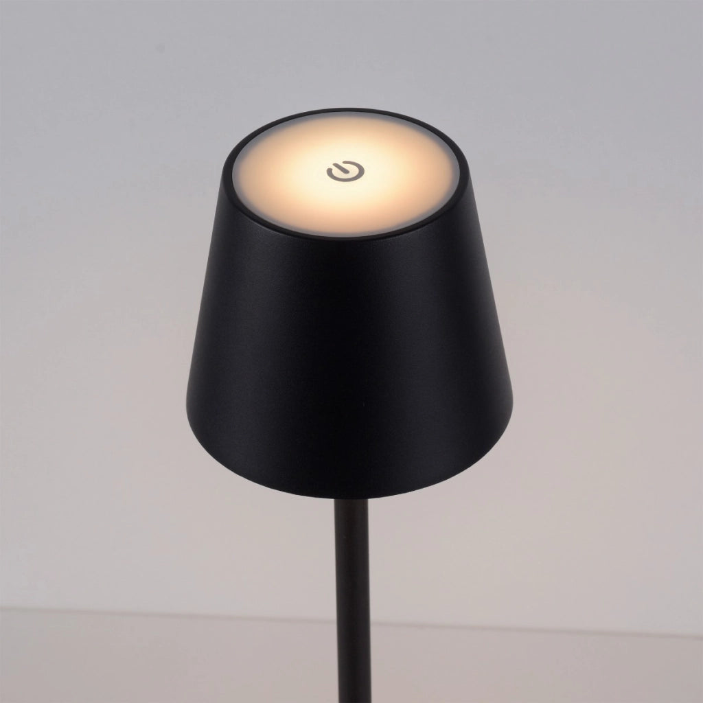Lampada da tavolo esterno LED 3W IP54 nera Leuchten