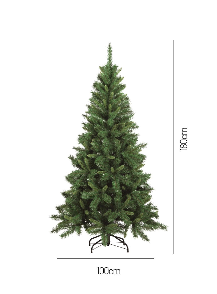 Albero di natale 180 cm Sugarplum 91x180h cm, diametro 150
