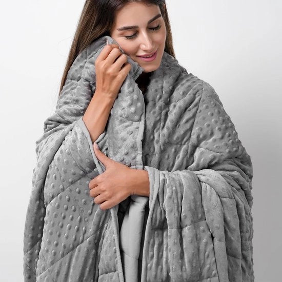 Piumino Premium con Tessuto a Cristalli - Ademirato - Ipoadipeno - Rilassante - Distribuzione di Pressione Uniforme - Piumino per il Sonno