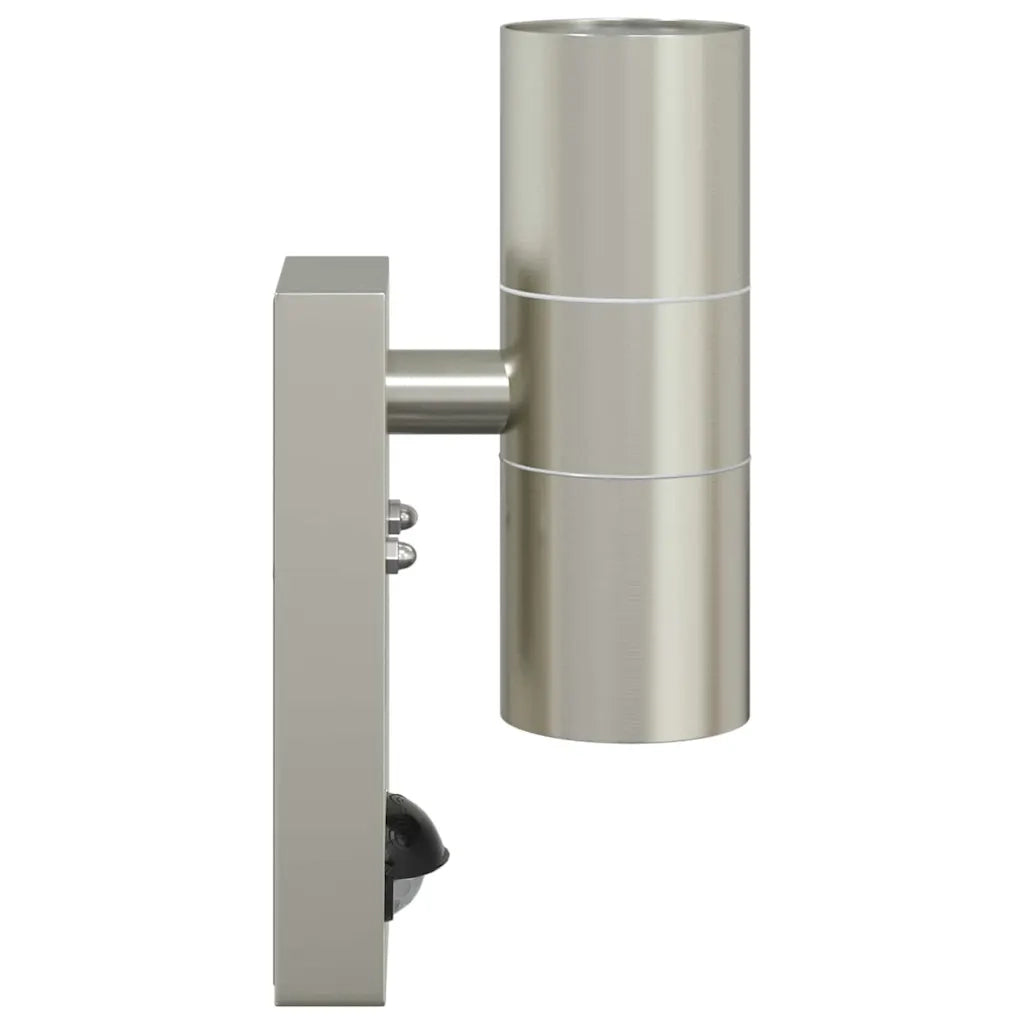 Lampada da Parete Esterna Argento 7 x 10 x 22 cm CFW9100121