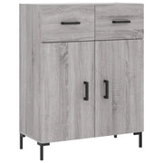Credenza | Madia | Buffet da pranzo | Armadio da pranzo Grigio Sonoma 69,5x34x90 cm in Legno Multistrato