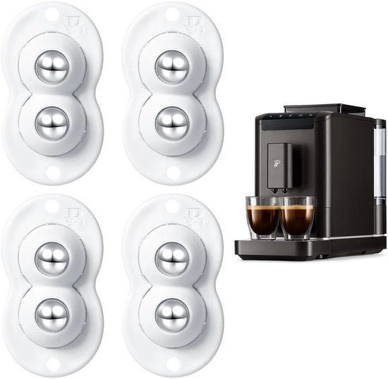 Ruote autoadesive 360 gradi rotanti, ruote autoadesive universali per mobili, accessori cucina, elettrodomestici, scatole di ripostiglio