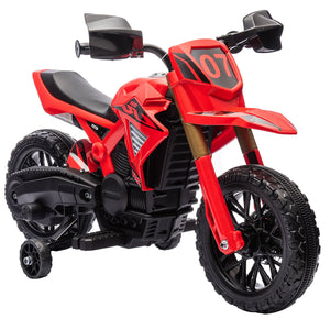 Moto Elettrica per Bambini 12V 4,5Ah Rosso