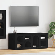 Mobile TV Nero 100 x 35 x 40 cm Legno multistrato 891265