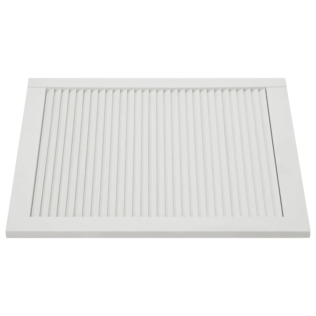 Ante a persiana a 4 pezzi legno massello di pino bianco 69 x 59,4 cm 02_0003934