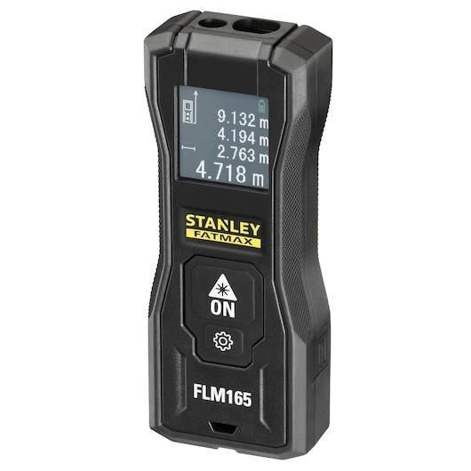 Stanley FMHT77165-0 FatMax Misuratore Laser 50 m precisione 1,5 mm batteria Li-Ion ricaricabile USB colore Nero