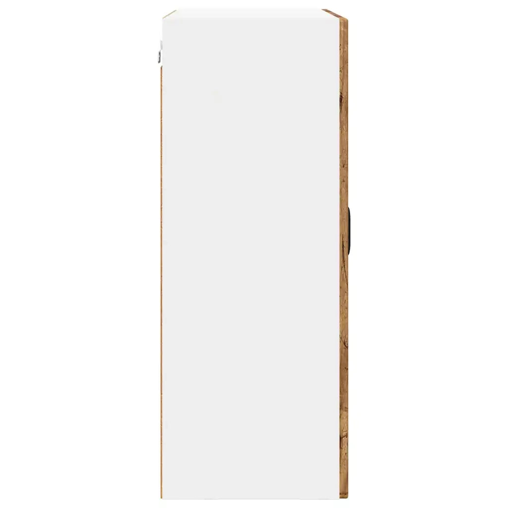 Mobile in vetro da parete PORTO Legno vecchio 60 x 31 x 80 cm