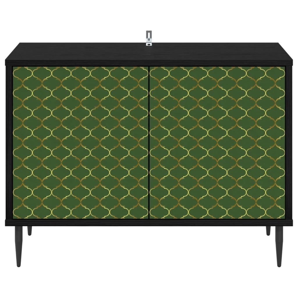 Mobile TV GELEEN 69 x 33 x 50,5 cm Rovere Nero 8007011