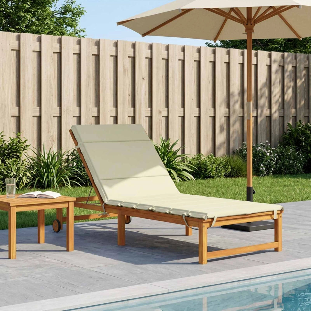 Cuscino per Lettino GEMERT 100% Poliestere Crema 948604