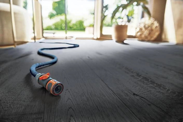 Gardena Liano pompa da giardino 10 m Sul suolo Cloruro di polivinile (PVC), Tessile Nero, Grigio