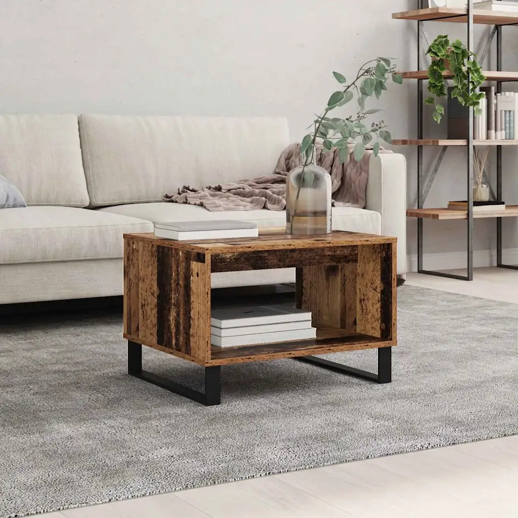 Tavolino da salotto Legno vecchio 60 x 50 x 40 cm 879612