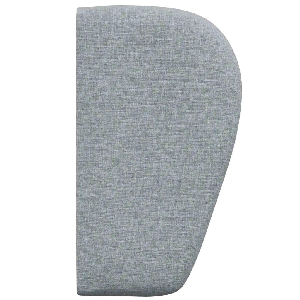 Orecchia della Testata Grigio chiaro 40 x 23 x 6 cm Tessuto CFW8011023