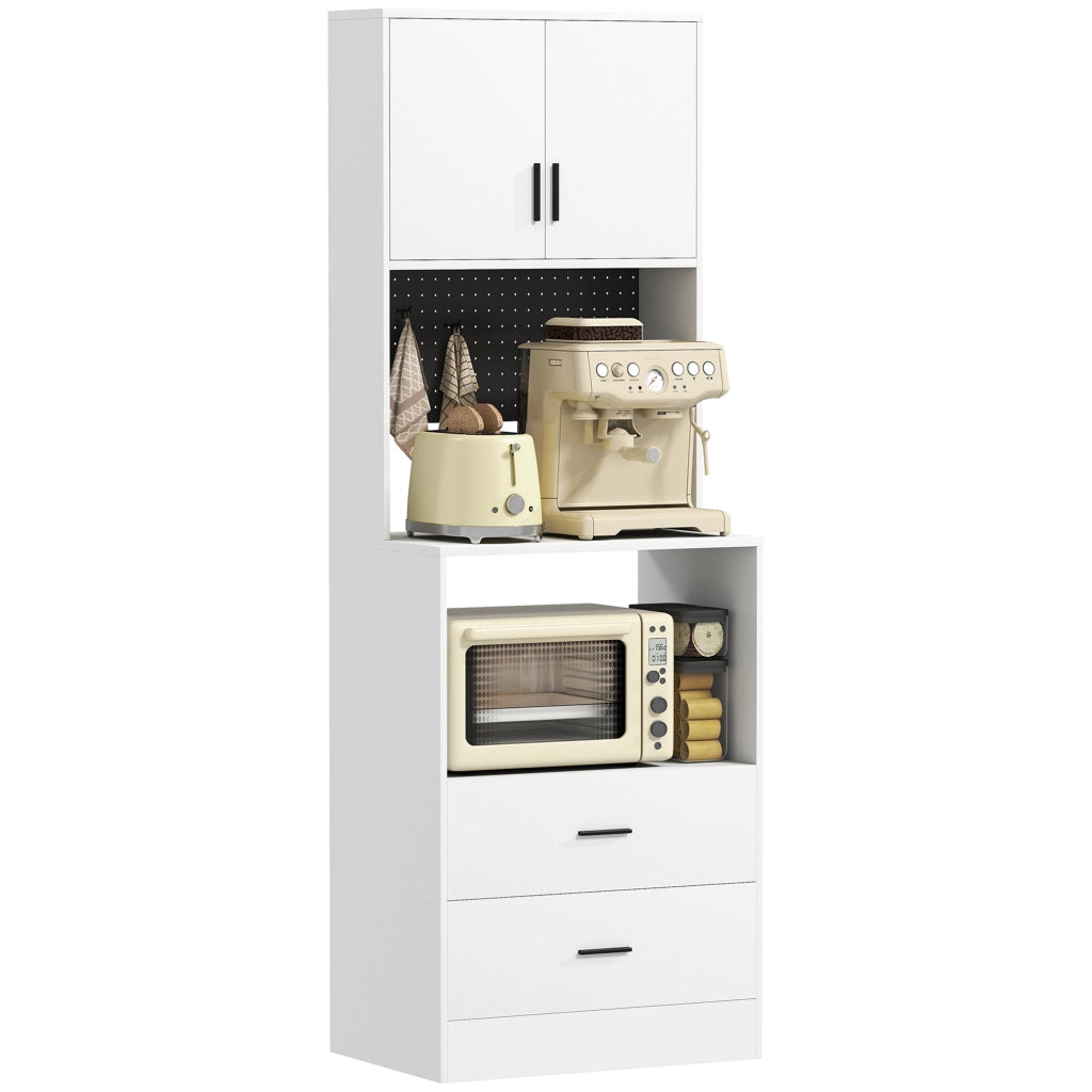 Mobile Cucina con Ante e Cassetti ¨C Zephmum ¨C Bianco