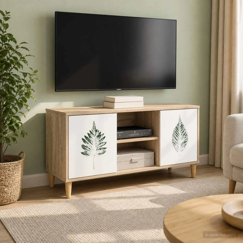 Mobile TV HANAU 102 x 33 x 50 cm Sonoma Legno ingegnerizzato 8007045