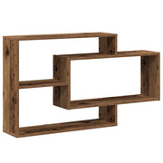 Scaffale a parete | Ripiano a parete | Mensola a parete Legno Antico 104x20x58,5 cm in Truciolato