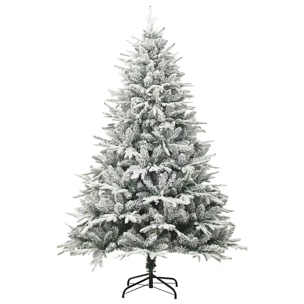Albero di Natale artificiale preilluminato Verde 180 cm