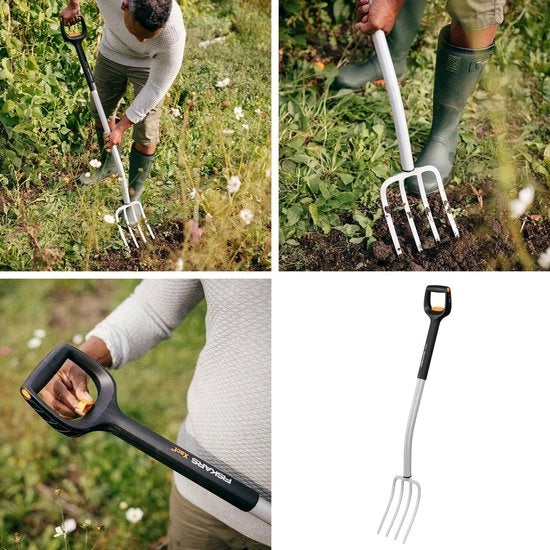 Vanga telescopica per giardino - ripiegabile