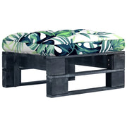 Ottomana da Giardino Pallet in Legno di Pino Impregnato Nerocod mxl 120516