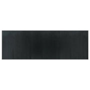 Tappeto del soggiorno | Tappeto Rettangolare Grigio 100x300 cm in Bamb¨´