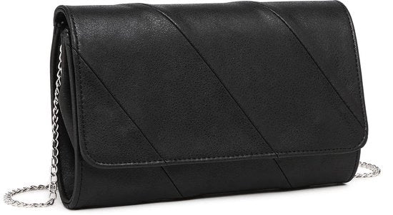 Clutches per Donna, Borse per la Sera con Grande Capacità, Pelle PU, 2 Chiusure Magnetiche - Cerniera, Eleganti per Feste, Matrimoni, Ricevimenti, Gala