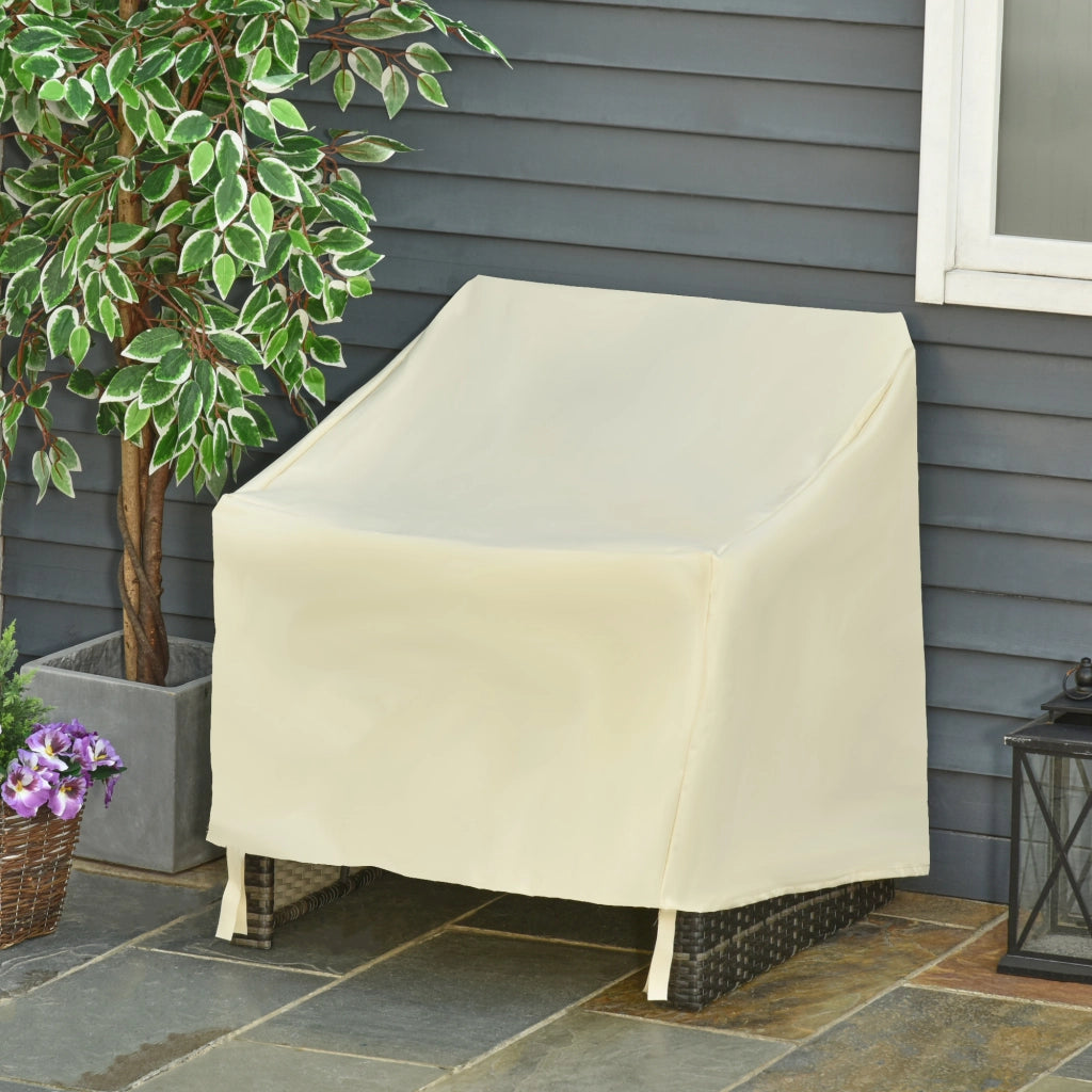Funda Protettiva per Mobili da Giardino ¨C zephmum ¨C Beige 68x87x77cm