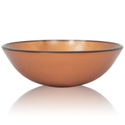 Lavandino in Vetro Temperato 42 cm Marrone CFW8233723