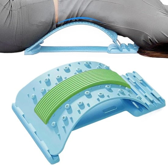 Supporto alla schiena per migliorare la flessibilità | Apparecchio di massaggio ergonomico progettato per essere regolabile in altezza, ideale per yoga, uso domestico, palestra, ufficio e rilassamento.