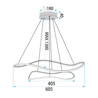 Lampada A Sospensione Lhj017-cp2 Gold