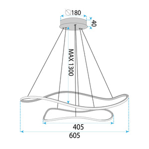 Lampada A Sospensione Lhj017-cp2 Gold