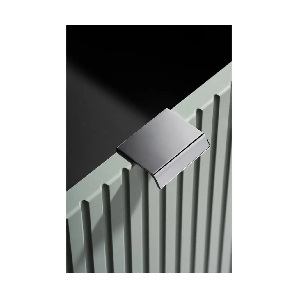 Set da bagno sospeso ELVINA 80cm : mobile sottolavabo con cassetti + piano per lavabo verde salvia grigio