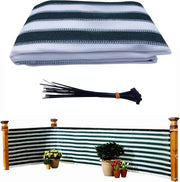 Schermo di Protezione per Balcone 300 x 90 cm - Schermo di Protezione e Privacy per Giardino, Terrazza e Balcone Esterno.