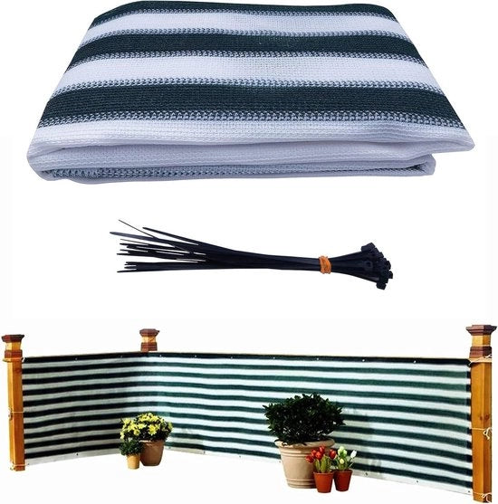 Schermo di Protezione per Balcone 300 x 90 cm - Schermo di Protezione e Privacy per Giardino, Terrazza e Balcone Esterno.