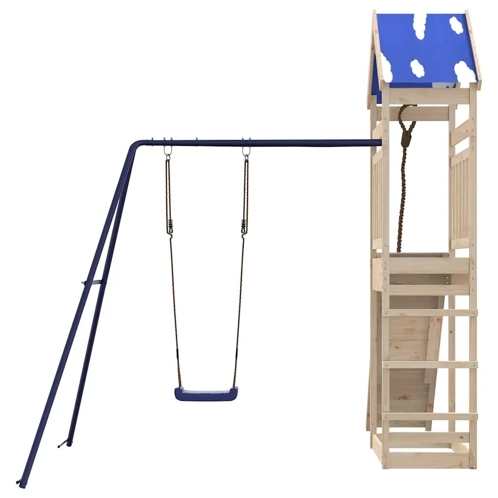 Set da Gioco da Esterno in Legno Massello di Pino 3279028