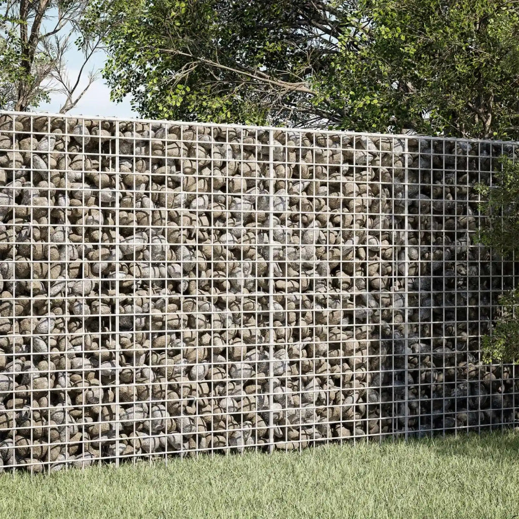 Gabione con filo da 5 mm e rete da 5x5 cm 100x50x100 cm 3464252