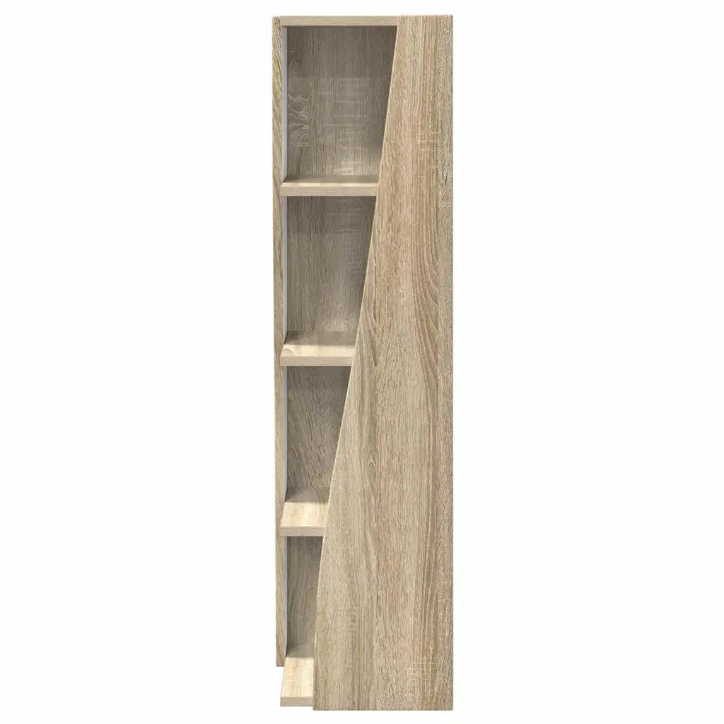 Mobile angolare Rovere Sonoma 27,5x27x102cm Legno multistrato 889847