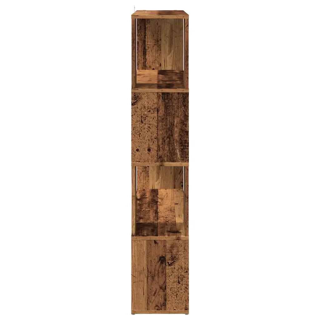 vidaXL Libreria/Divisorio in Legno Vecchio 100x24x124,5 cm