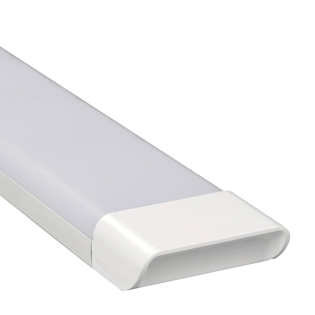 Plafoniera lineare slim moderna LED 72W 150cm lampada CCT 7200lm luce soffitto parete garage officina negozio 230V