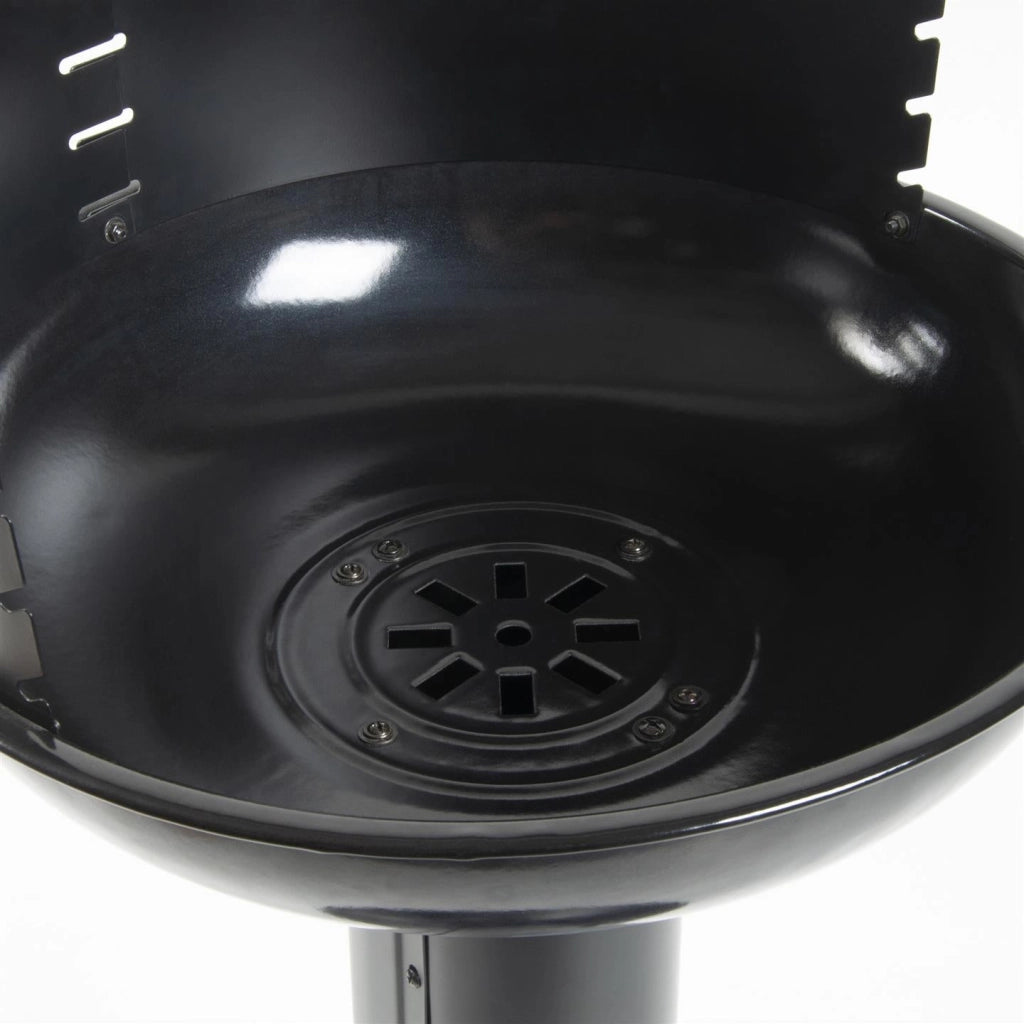 Barbecue a Carbone Carbonella Taddei Stand Nero