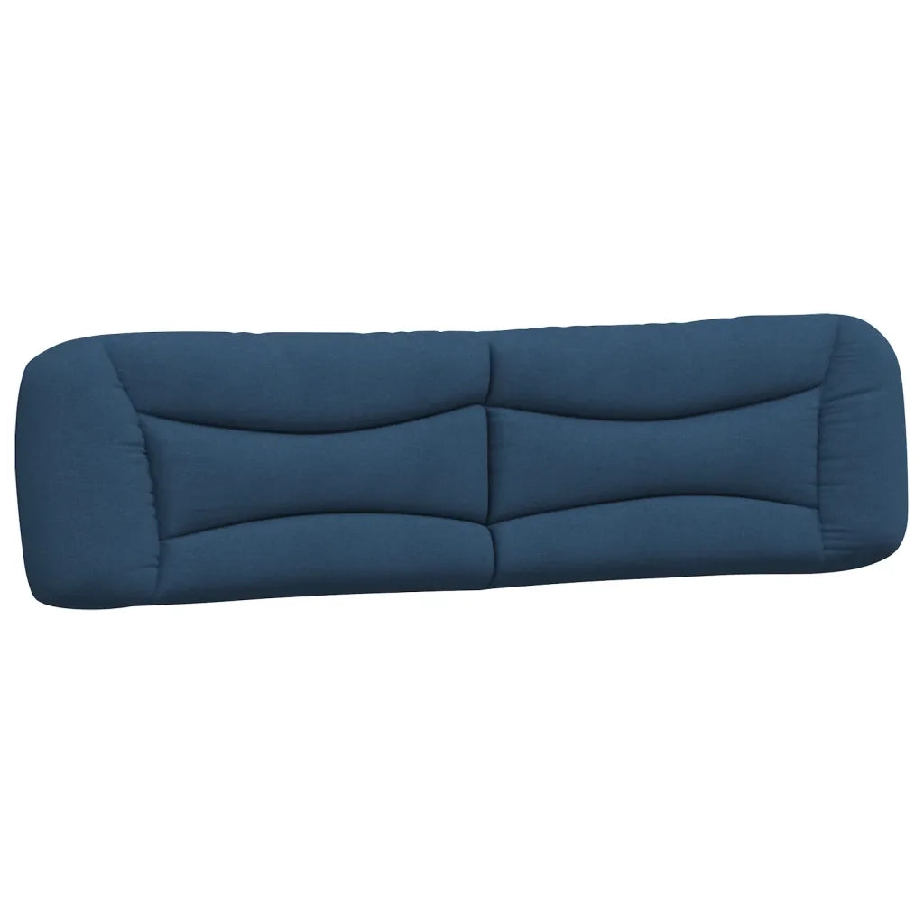 Letto con Materasso Hvar Blu 200x200 cm in Tessuto 3208561